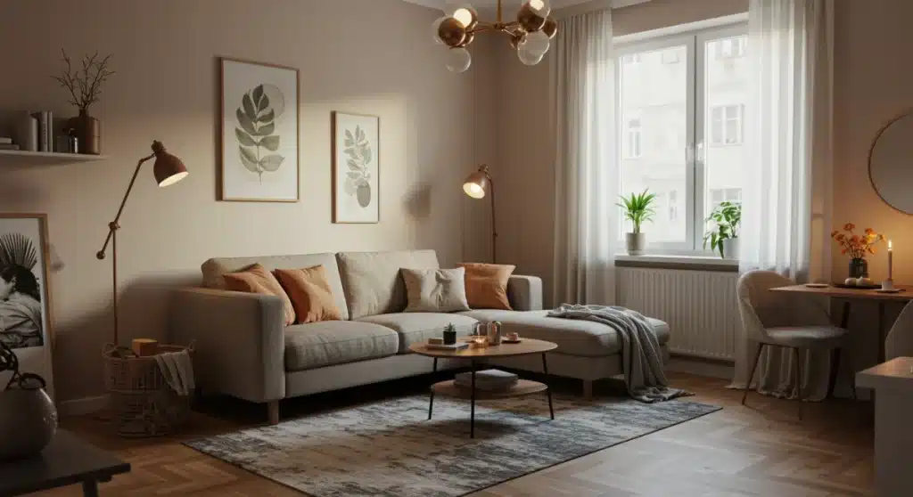 Cozy Living: Turn Your Apartment into a Comfort Haven with 6 Tweaks