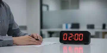 Focused person applying 2-Minute Rule for instant productivity