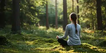 Boost Motivation: 4 Steps to Achieve Your Goals in 2026 Person meditating in nature, representing mindfulness and mental resilience for sustained motivation.