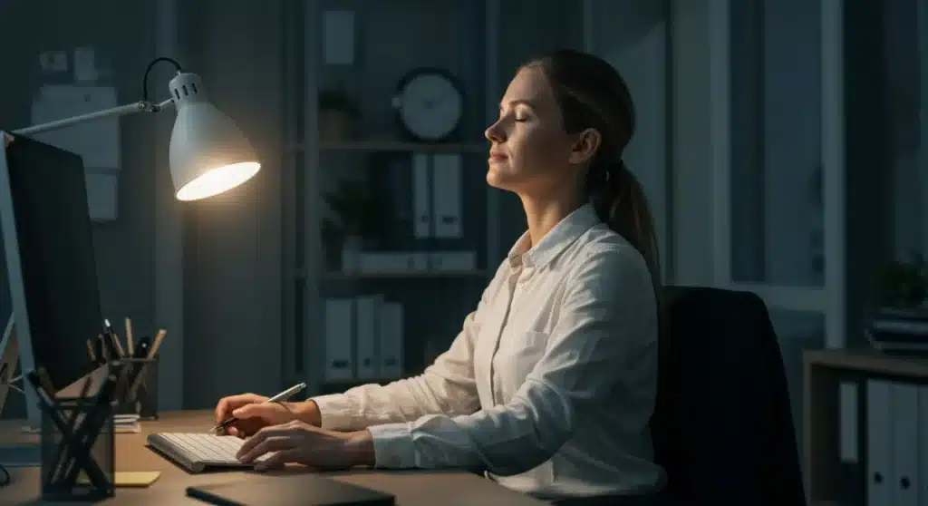 Mindfulness at Work: Stress Reduction & Focus Strategies