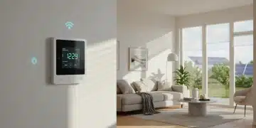 Smart home interior showcasing energy-saving automation technologies